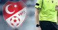 TFF düğmeye bastı: Hakem tartışmalarına dikkat çeken çözüm
