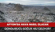 Afyonkarahisar’da Hava Durumu Afyon’da Dondurucu Soğuk!