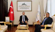 Afyonkarahisar İl Göç İdaresi Müdürü Yılmaz’dan Vali Aktaş’a ilk ziyaret