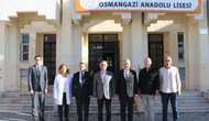 Müdür Altınkaynak’tan Osmangazi Anadolu Lisesi’ne ziyaret