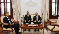 Vali Aktaş'a önemli ziyaret: Başsavcı Uğurlu ve Başkan Yargun’dan kritik temas
