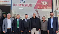 YENİ Parti Çay teşkilatında görev değişimi: Murat Cingöz ilçe başkanı oldu