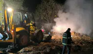 Şuhut’ta besihanede yangın: 6 büyükbaş hayvan kurtarılamadı