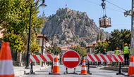 Afyonluların dikkatine! Afyon Kalesi teleferik çalışması nedeniyle o cadde trafiğe kapanıyor