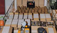 Bolvadin’de kaçakçılık operasyonu: 274 bin makaron ve 263 kilo tütün ele geçirildi