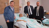 Milletvekili Olgun’dan Başkan Mısırlıoğlu’na geçmiş olsun ziyareti