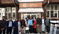 Filistinli öğrencilerden İl Müftülüğüne anlamlı ziyaret
