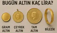 Altın fiyatlarında ibre yukarı döndü! Gram, çeyrek ve yarım altın bugün ne kadar?