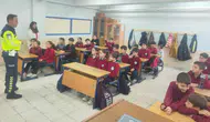 Tınaztepe’de öğrencilere jandarmadan trafik eğitimi