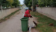 Bolvadin’de temizlik seferberliği: İki mahallede cadde ve sokaklar dip köşe temizlendi
