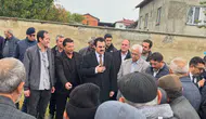 Sinanpaşa Bulca köyünde cami inşaatı için temel atıldı