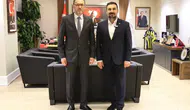 AK Parti İl Başkanı Kavak, Sağlık Bakan Yardımcısı Okumuş'u ziyaret etti