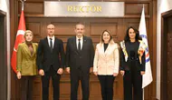 Afyonkarahisar Barosu AFSÜ Rektörü Adem Aslan’ı Ziyaret Etti