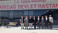 Başkan Kavak Emirdağ Yeni Devlet Hastanesini ziyaret etti