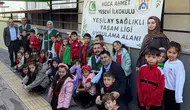 Afyon’da minik öğrencilerden sağlıklı gelecek için anlamlı adım