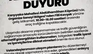 Afyon’da Sürücüler Dikkat! Abdülhamithan Köprüsü’nde Trafik Kısıtlaması Başlıyor