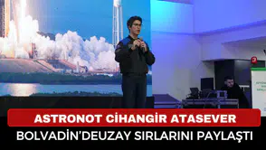 Astronot Tuva Cihangir Atasever, Bolvadinli Gençlerle Buluştu