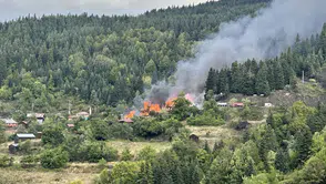 Kastamonu’da köy yangını: Alevler 5 eve sıçradı