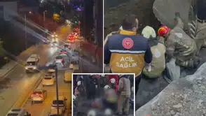İstanbul’da Yol Çöktü! Göçük Altında Kalan İşçi Hayatını Kaybetti