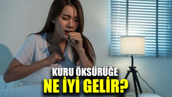 Kuru öksürük neden olur? Kuru öksürüğe ne iyi gelir?
