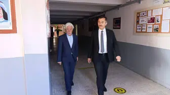 Bolvadin’de eğitim için saha çalışması: Müdür Keleş okulları ziyaret etti
