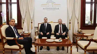 Vali Aktaş'a önemli ziyaret: Başsavcı Uğurlu ve Başkan Yargun’dan kritik temas