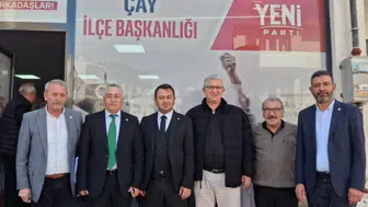 YENİ Parti Çay teşkilatında görev değişimi: Murat Cingöz ilçe başkanı oldu