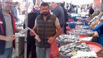 Bolvadin’de balık tezgâhlarına denetim: Satış koşulları mercek altında