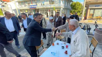 Milletvekili Arslan’dan Senir’de esnaf ve vatandaş ziyareti