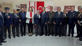 Afyonkarahisar’da Gaziler Günü’nde protokolden anlamlı buluşma