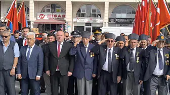 Şuhut’ta Gaziler Günü’nde anlamlı tören: Şehitlikte dualar edildi