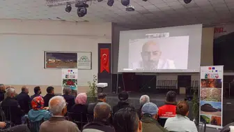 Sultandağı’nda üreticilere kuşburnu ve badem yetiştiriciliği eğitimi