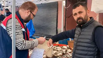 Afyonkarahisar'da balık tezgâhları gıda güvenliği için denetlendi