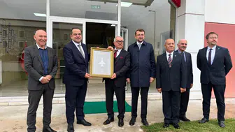 TUSAŞ heyeti Afyonkarahisar’daki Artuk Avıatıon’ı ziyaret etti