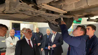 TUSAŞ heyeti RSP Teknik Kolejini ziyaret etti
