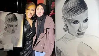 İrem Derici Afyonlu ressamın bu jestine bayıldı!