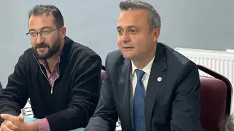 Faruk Duha Erhan’dan Emirdağ ziyareti: Teşkilatla gelecek dönem ele alındı