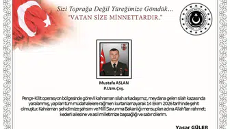 Şehit Mustafa Aslan kimdir, kaç yaşındaydı, nereli? Piyade Uzman Çavuş Mustafa Aslan neden şehit oldu?