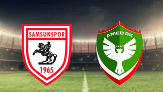Amedspor Samsunspor maçı saat kaçta, hangi kanalda, nereden izlenir?