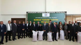 Afyonlu çiftçilere müjde! 2 Bin 500 üreticiye 350 ton ücretsiz buğday tohumu dağıtılacak
