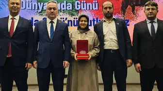 Afyonkarahisarlı kadın çiftçinin emeği Dünya Gıda Günü’nde ödüllendirildi