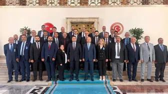 MHP Afyonkarahisar teşkilatından TBMM’ye çıkarma! Mehmet Taytak’a hayırlı olsun ziyareti!