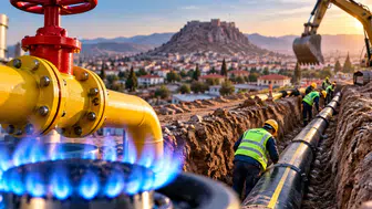 Afyon’da doğal gaz bekleyenlere müjde! 320 kilometrelik hat İçin tarih verildi