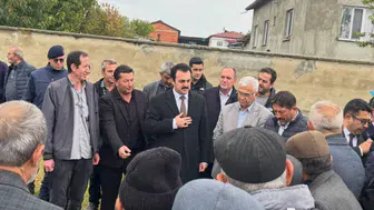 Sinanpaşa Bulca köyünde cami inşaatı için temel atıldı