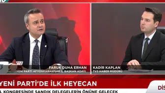 Faruk Duha Erhan’dan il başkanlığı mesajı: “Biz iktidar olmak için kurulmuş bir partiyiz”
