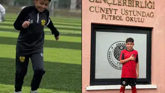 Afyon’dan Gençlerbirliği’ne uzanan futbol yolculuğu: 11 yaşındaki Alparslan Yücel'den büyük başarı