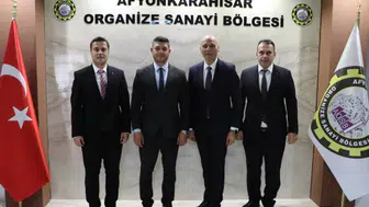 Afyonkarahisar OSB’ye Ziraat Bankası ve Garanti BBVA’dan Ziyaret