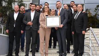 Dinar Ticaret ve Sanayi Odası’nda yeni dönem: Muratcan Çınar görevi devraldı