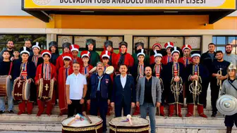 Bolvadin’de genç mehteranlar yetişiyor: 30 öğrenci aynı hedefte buluştu