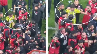 Mert Hakan Yandaş'tan büyük ayıp: Polis memurunu önce itti sonra tartıştı!